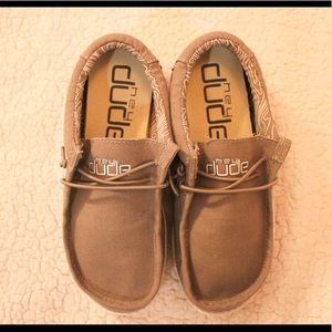 Hey Dude Boy’s Wally Youth- Grey